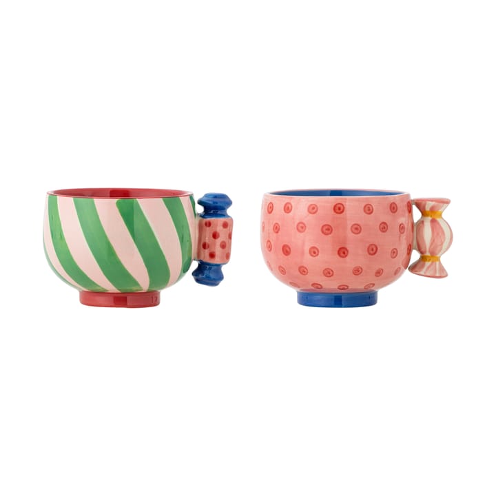 Tazza Caramella 25 cl 2 pezzi - Rosa - Bloomingville