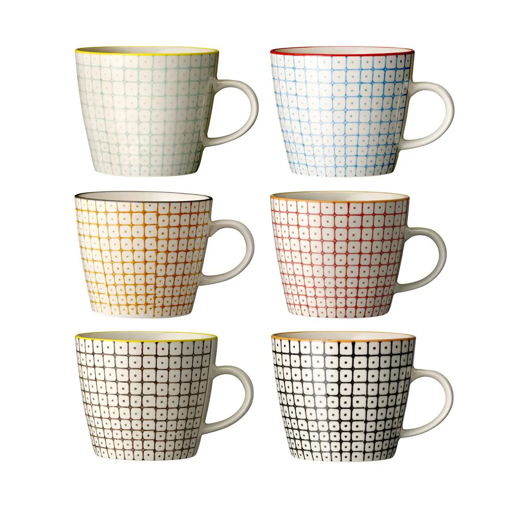 Tazza Carla 8,3 cm 6 pezzi,  Bloomingville
