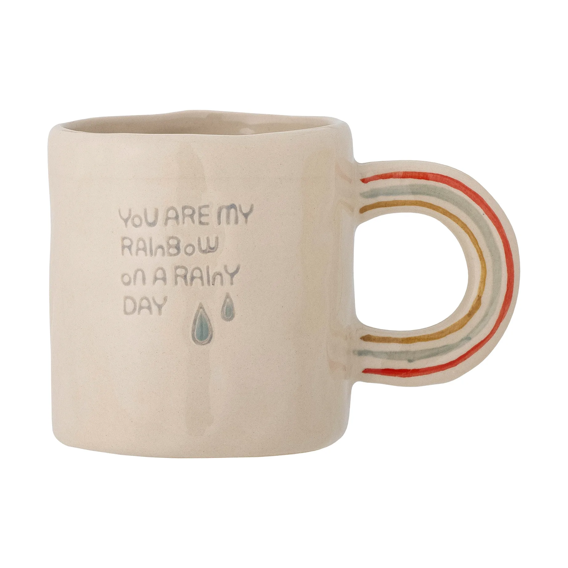 Tazza Cloudy, Colore naturale 18,5 cl Bloomingville