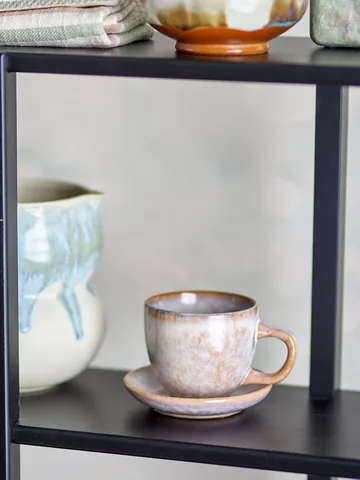 Tazza con piattino Brenta 4 pezzi - Rosa - Bloomingville