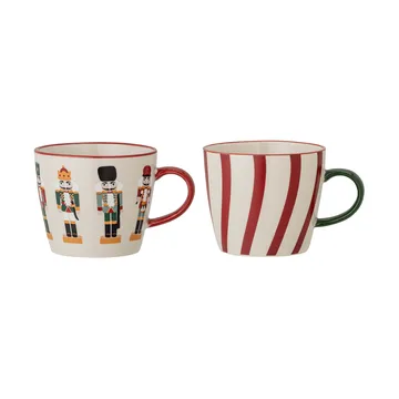 Tazza Jolly confezione da 2 - Multicolore, 30 cl - Bloomingville