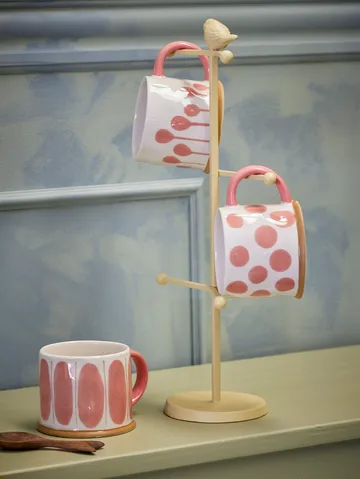 Tazza Linora 45 cl 3-pack - Rosa - Bloomingville