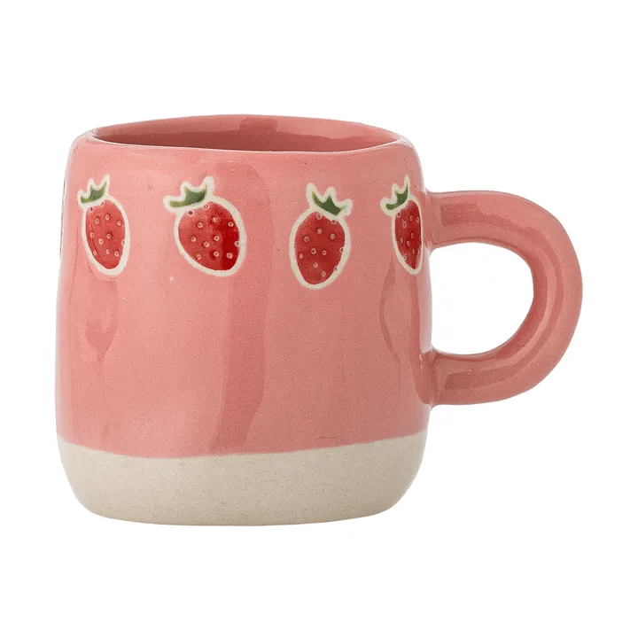 Tazza Millie 11 cl - Rosa, fragole - Bloomingville