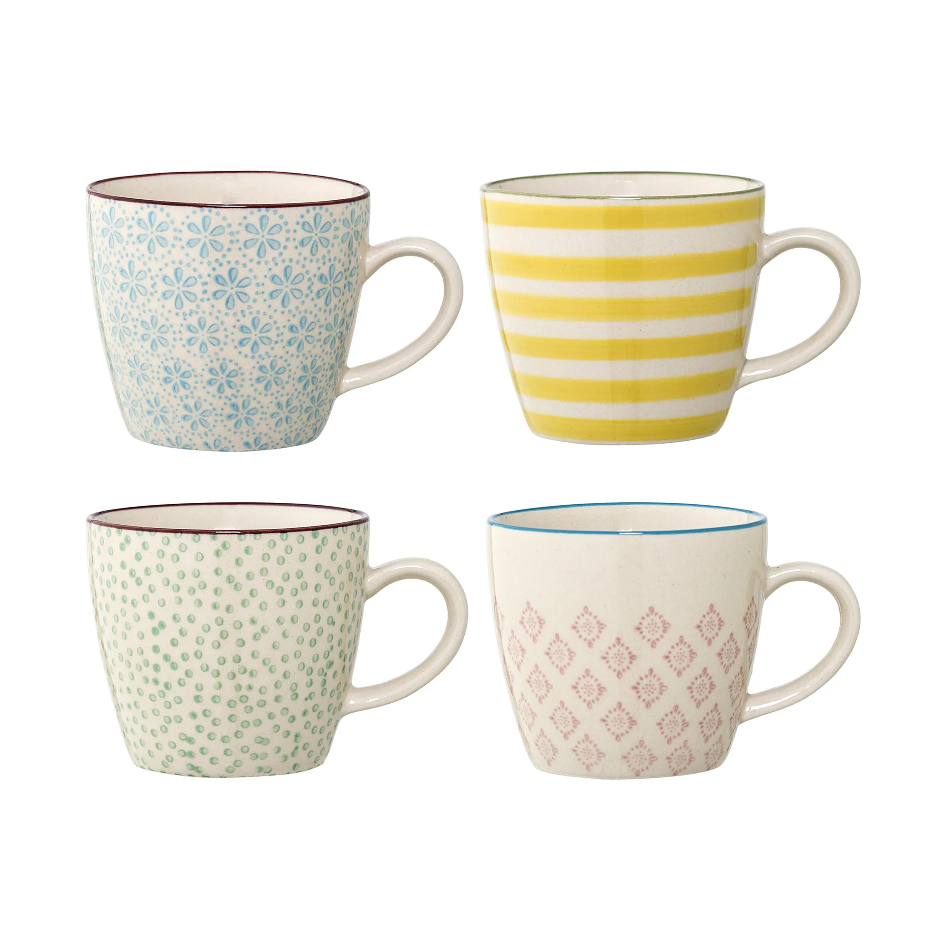 Tazza Patrizia 4 pezzi Ø 7,5 cm,  Bloomingville