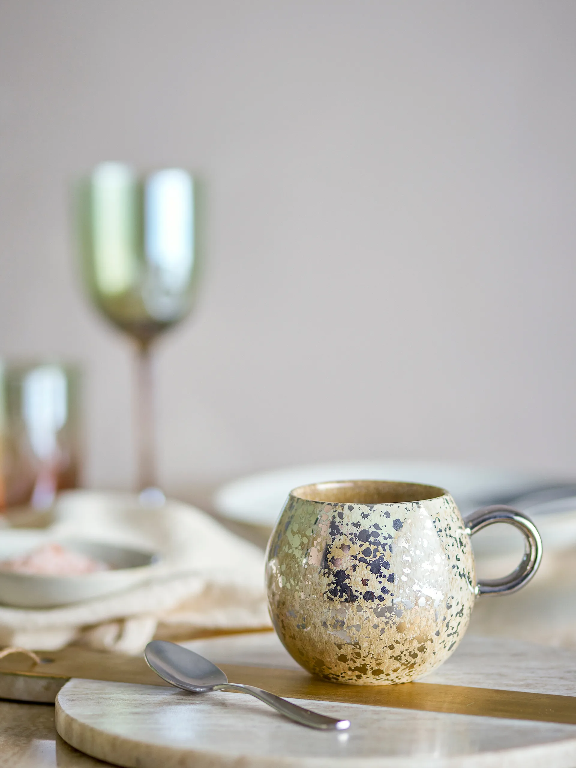 Tazza Paula 24 cl, Giallo Bloomingville