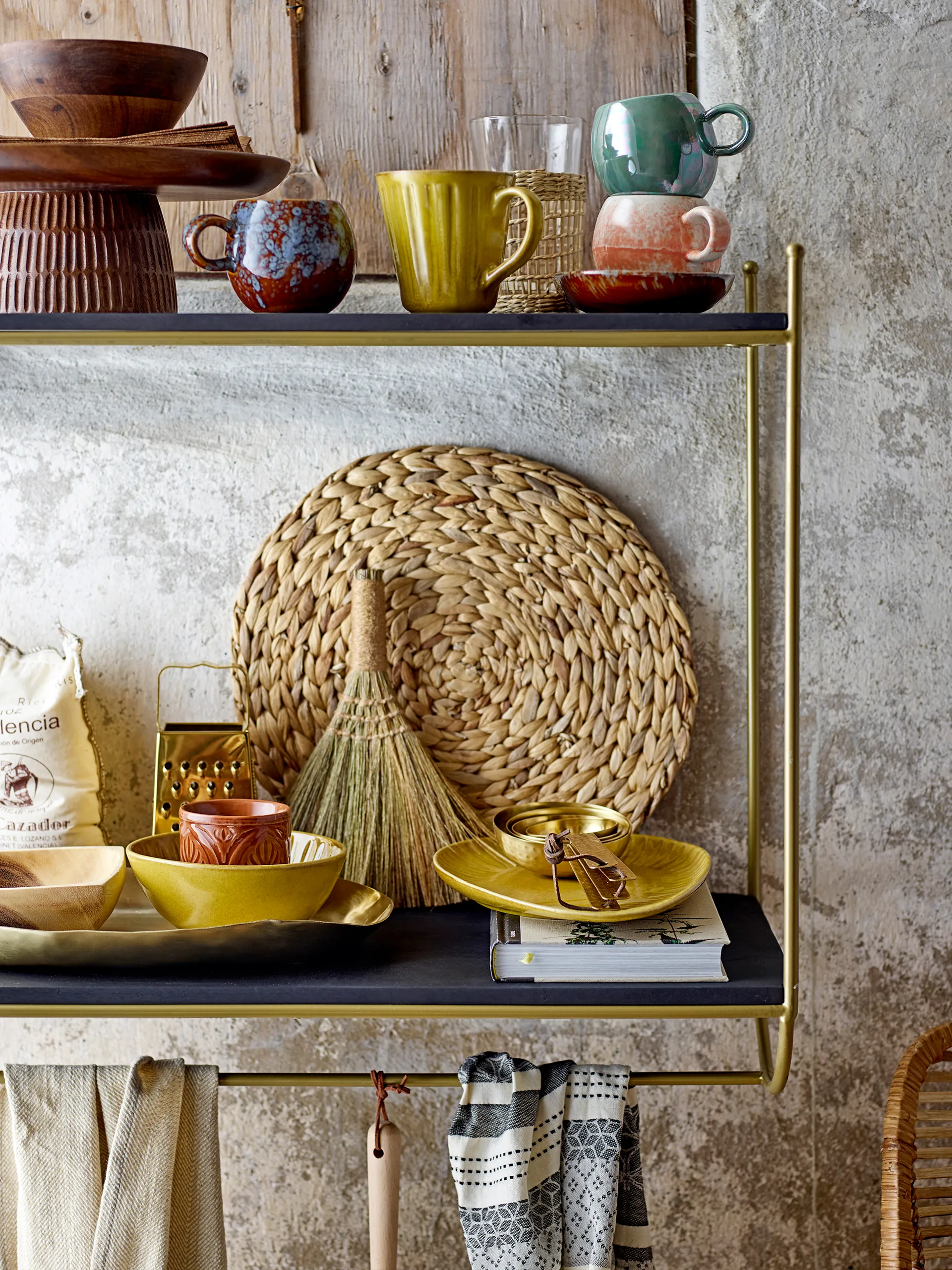 Tazza Paula 27,5 cl, Blu-marrone Bloomingville