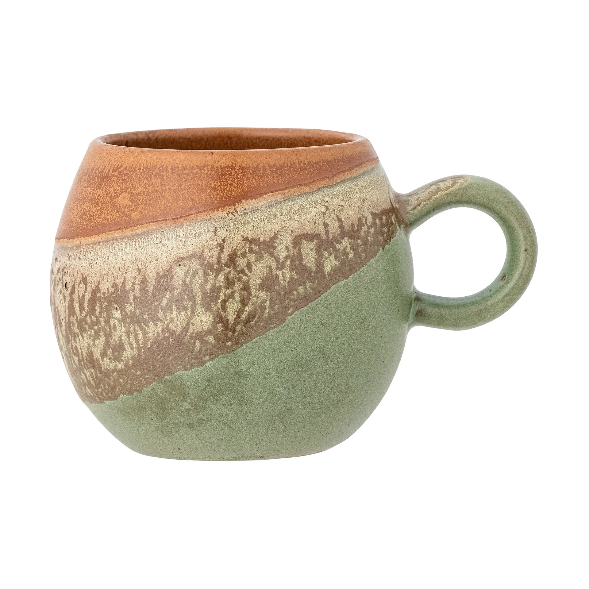 Tazza Paula 27,5 cl, Verde-marrone Bloomingville
