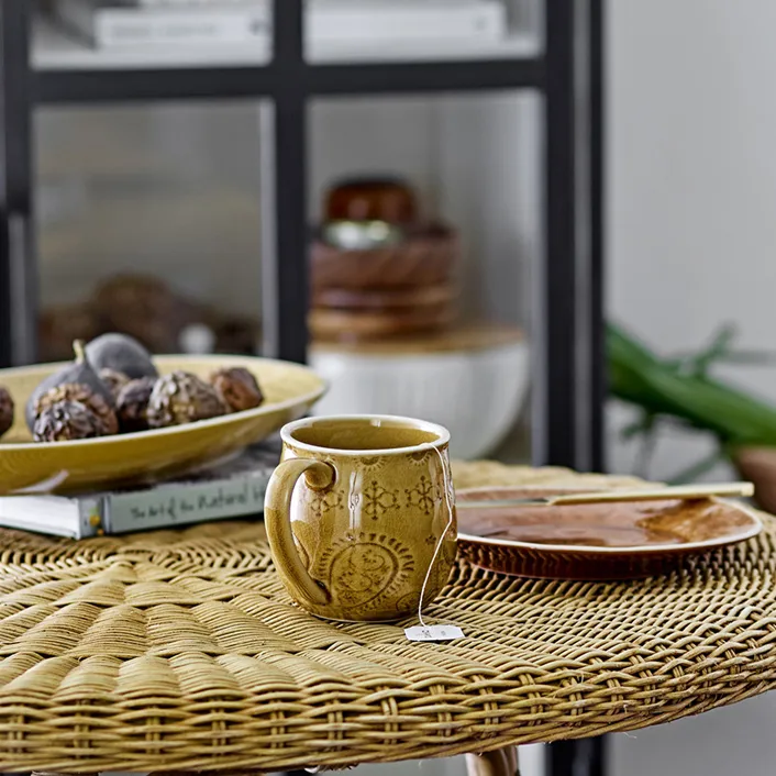 Tazza Rani 40 cl, giallo Bloomingville