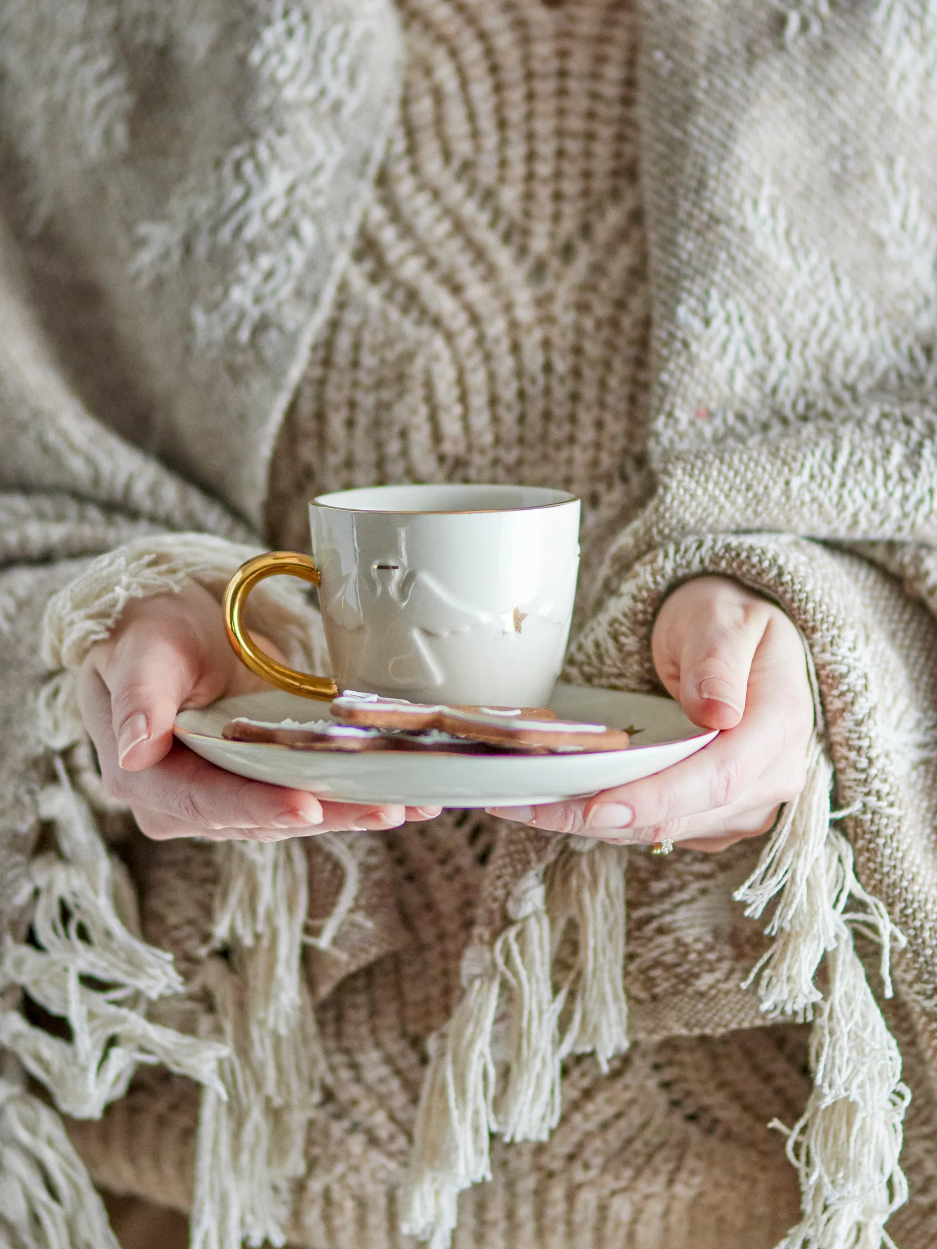 Tazza Starry 20 cl, Bianco Bloomingville