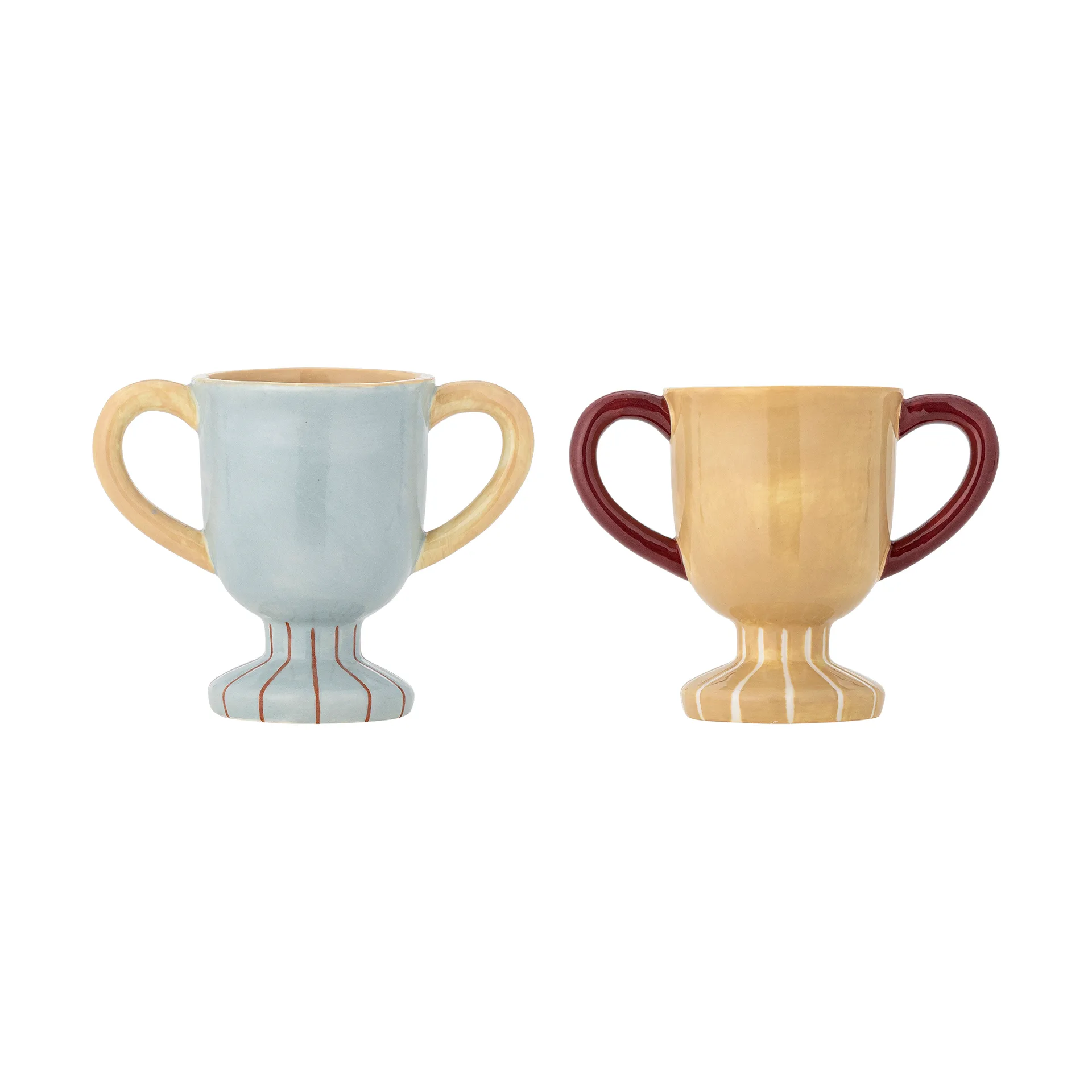 Tazza Trophy 2-delar, Blu Bloomingville