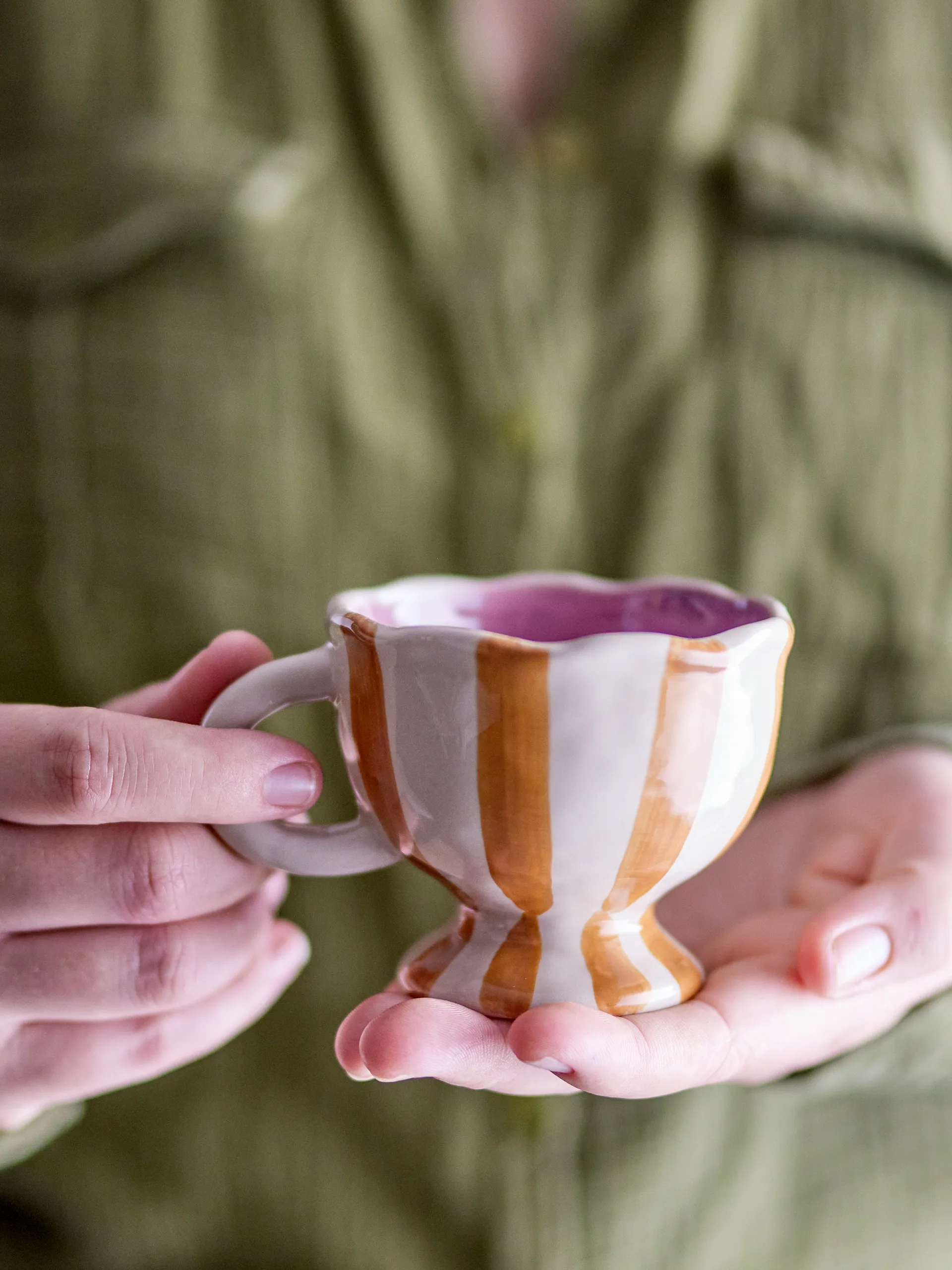 Tazza Willa 21,5 cl, Marrone Bloomingville