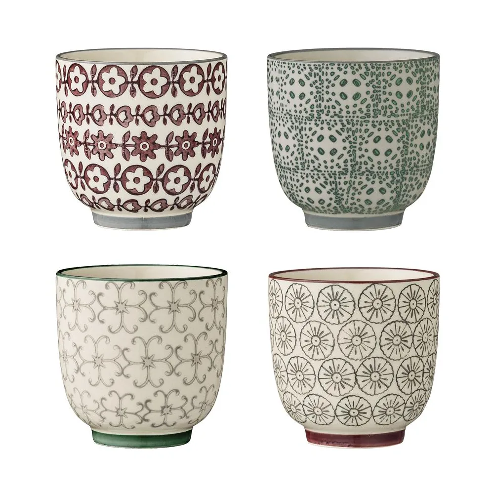 Tazzina Karine 4 pezzi 7 cm,  Bloomingville