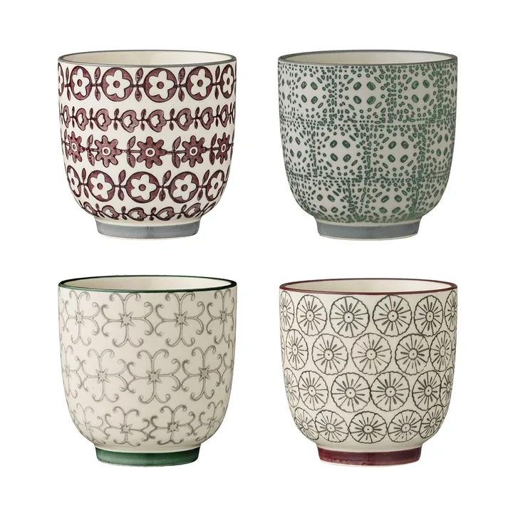Tazzina Karine 4 pezzi 7 cm - Bloomingville