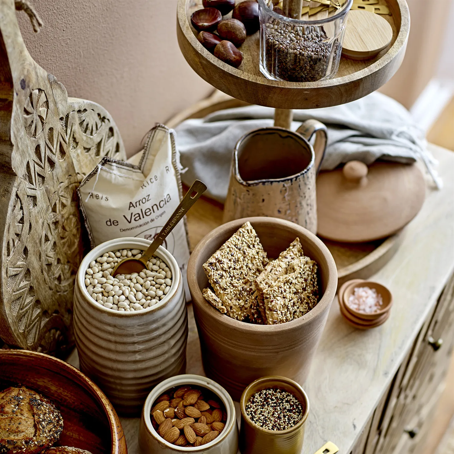 Tortiera albero di mango Bloomingville 41,5 cm, marrone Bloomingville