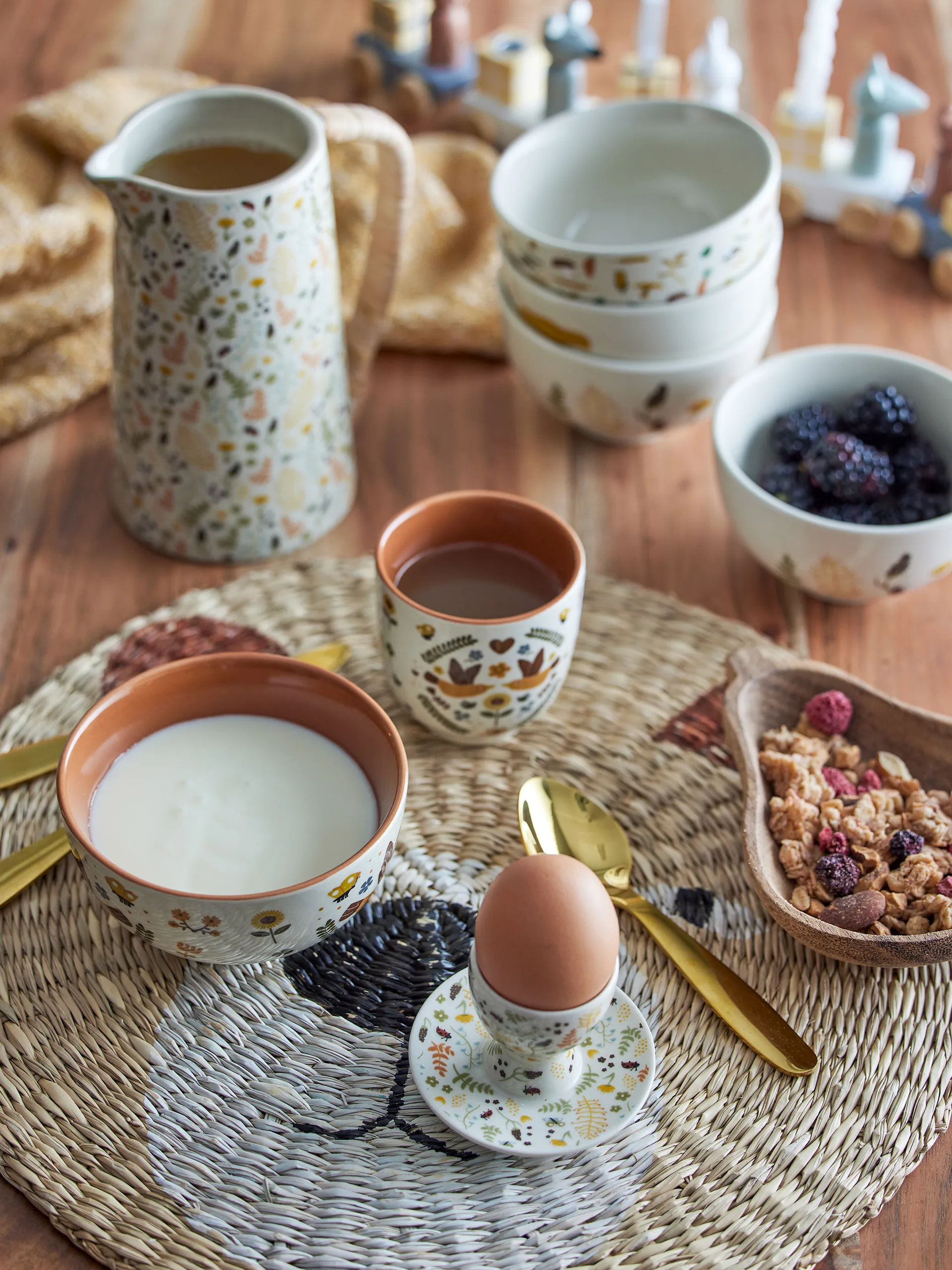 Tovaglietta Malla Ø 38 cm, Orso Bloomingville