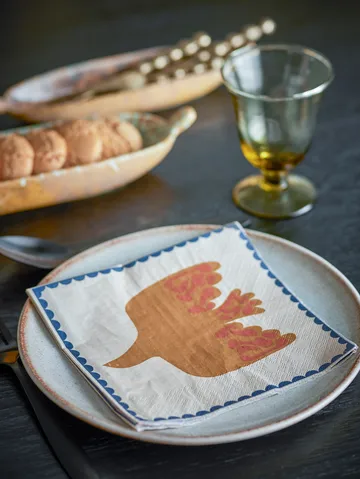 Tovagliolo Anniversary 20-pack - Giallo - Bloomingville