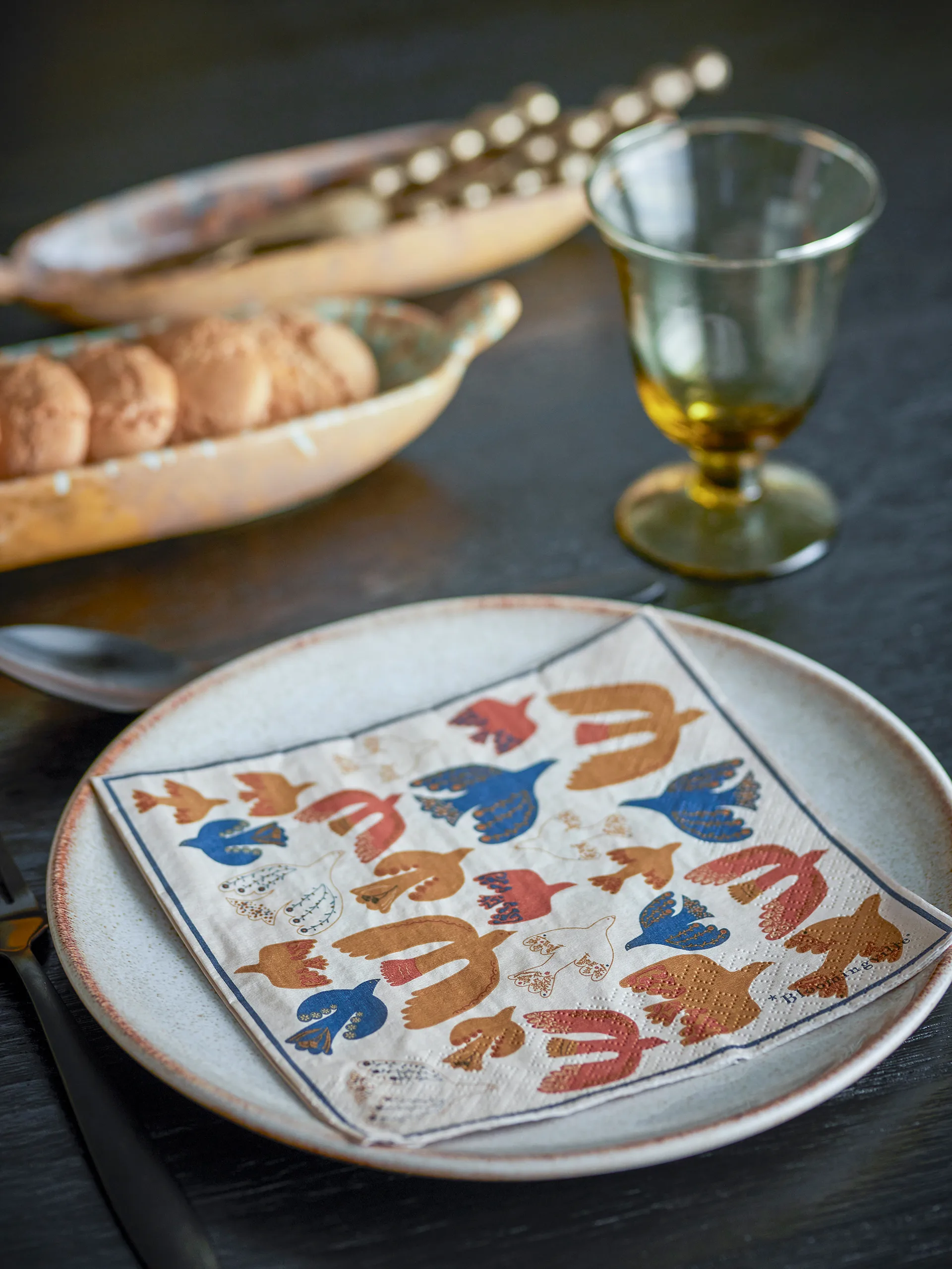 Tovagliolo Anniversary 20-pack, Giallo Bloomingville