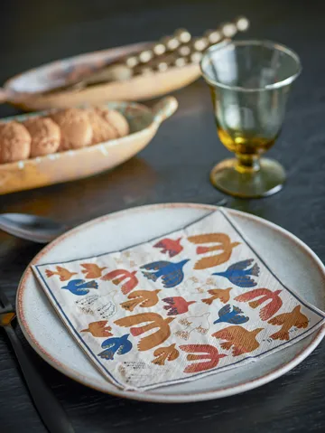 Tovagliolo Anniversary 20-pack - Giallo - Bloomingville