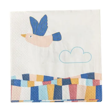 Tovagliolo Colorine 20-pack - Natur - Bloomingville