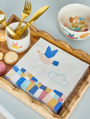 Tovagliolo Colorine 20-pack - Natur - Bloomingville