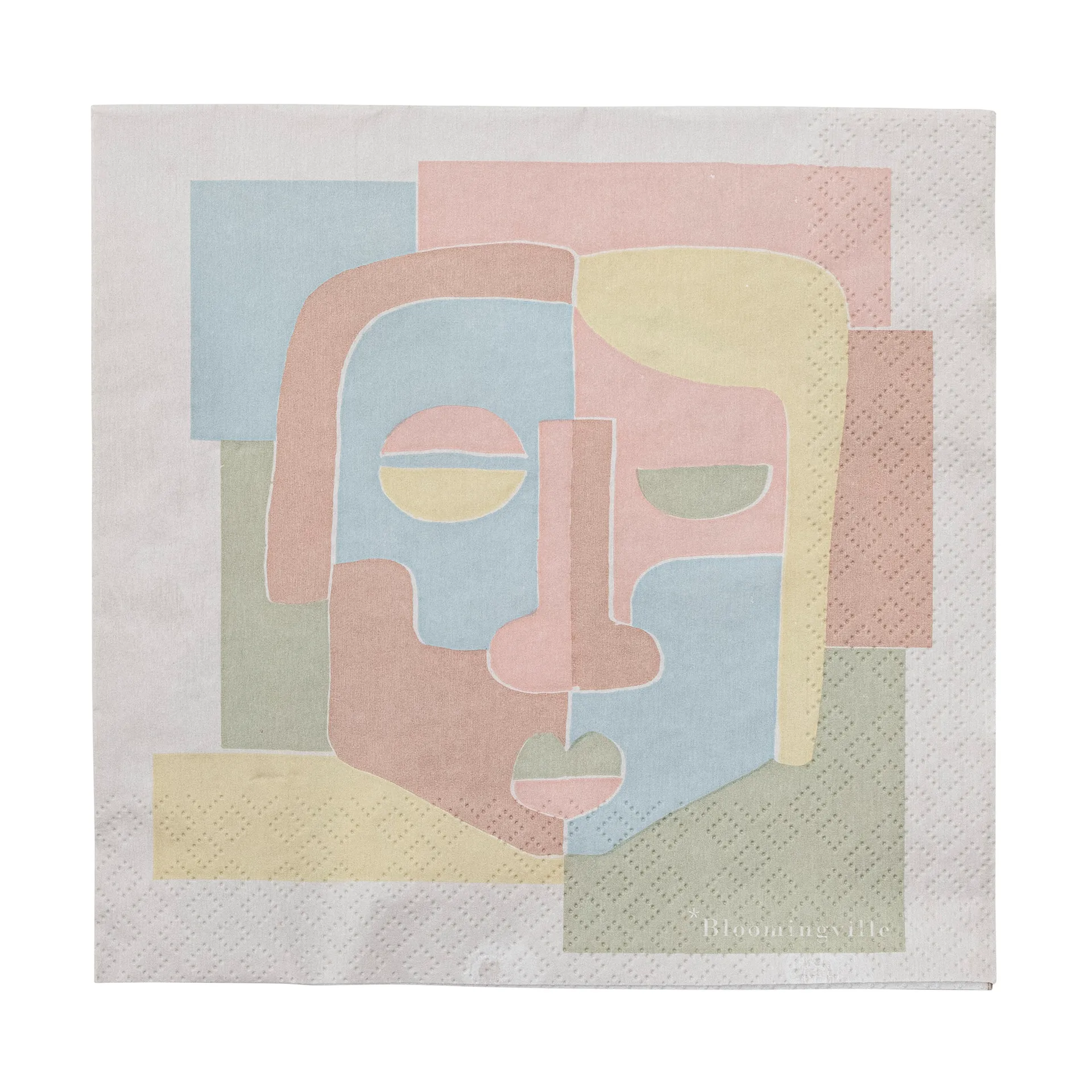 Tovagliolo Peto 33x33 cm confezione da 20, Rose Bloomingville