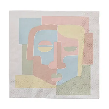 Tovagliolo Peto 33x33 cm confezione da 20 - Rose - Bloomingville