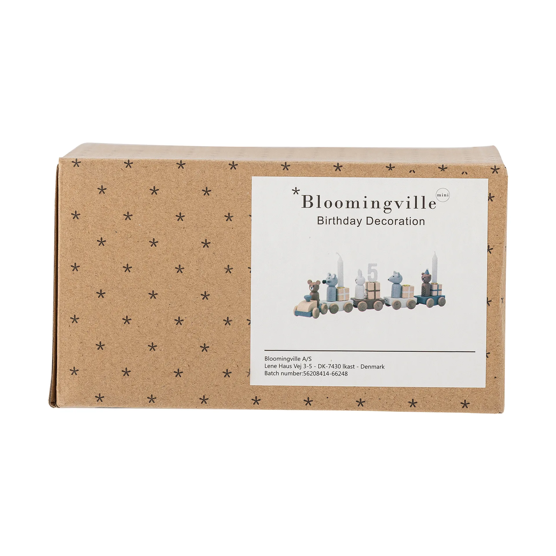 Treno di compleanno Junaid, Marrone Bloomingville