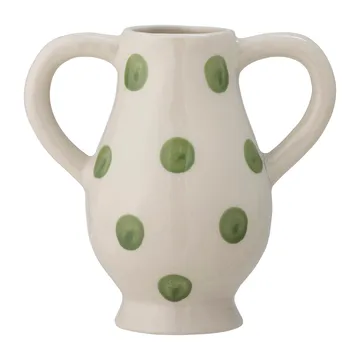 Vaso Asrin 15 cm - Bianco-verde - Bloomingville