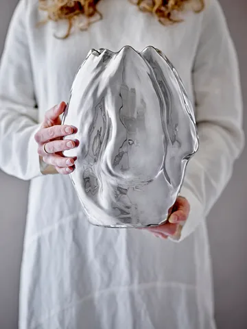 Vaso Bobby 23,5x29 cm - Argento - Bloomingville