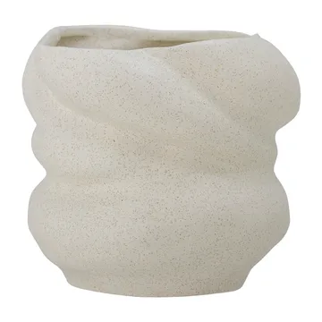 Vaso da fiori Orana, Ø 20 cm - Gres bianco - Bloomingville