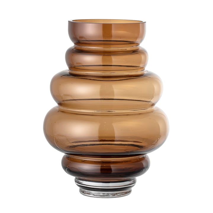 Vaso in vetro Bloomingville 24 cm, marrone Bloomingville