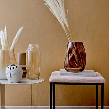 Vaso in vetro Bloomingville 26 cm - marrone - Bloomingville
