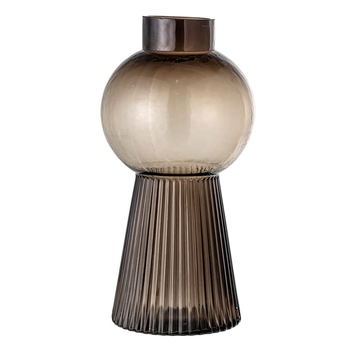 Vaso in vetro Bloomingville 33,5 cm, marrone Bloomingville