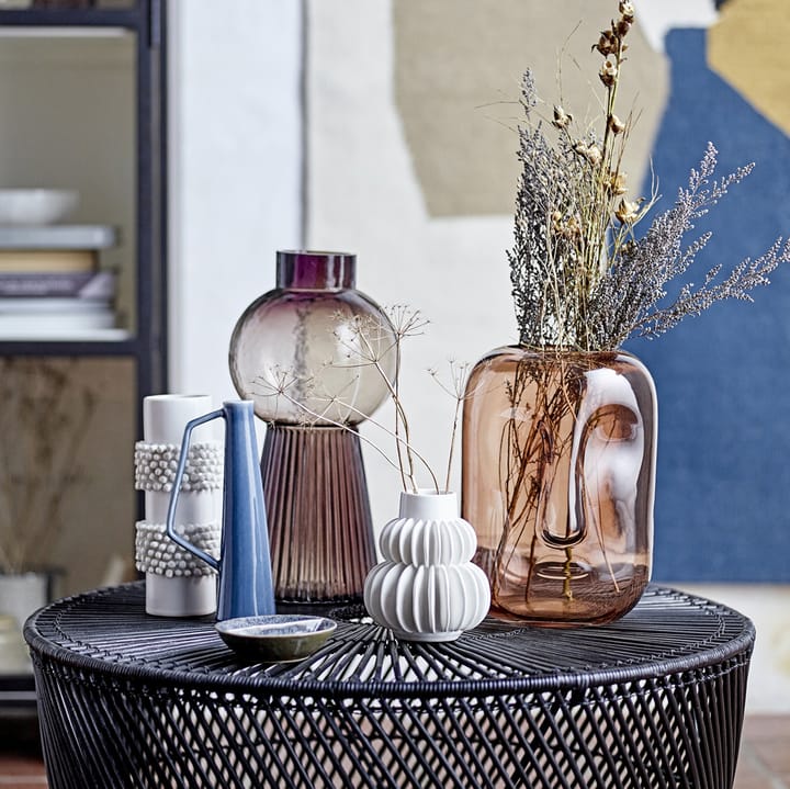 Vaso in vetro Bloomingville 33,5 cm, marrone Bloomingville