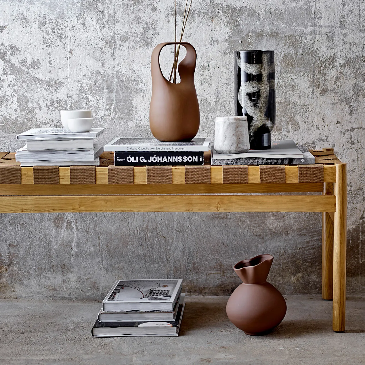 Vaso Nica 20 cm, marrone Bloomingville