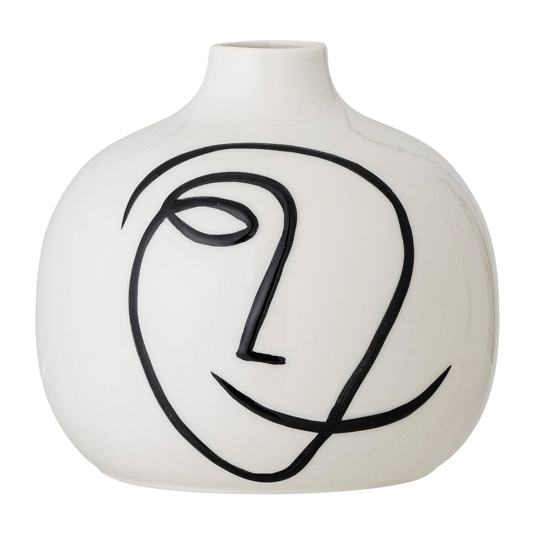 Vaso Norma 13,5 cm, Bianco Bloomingville