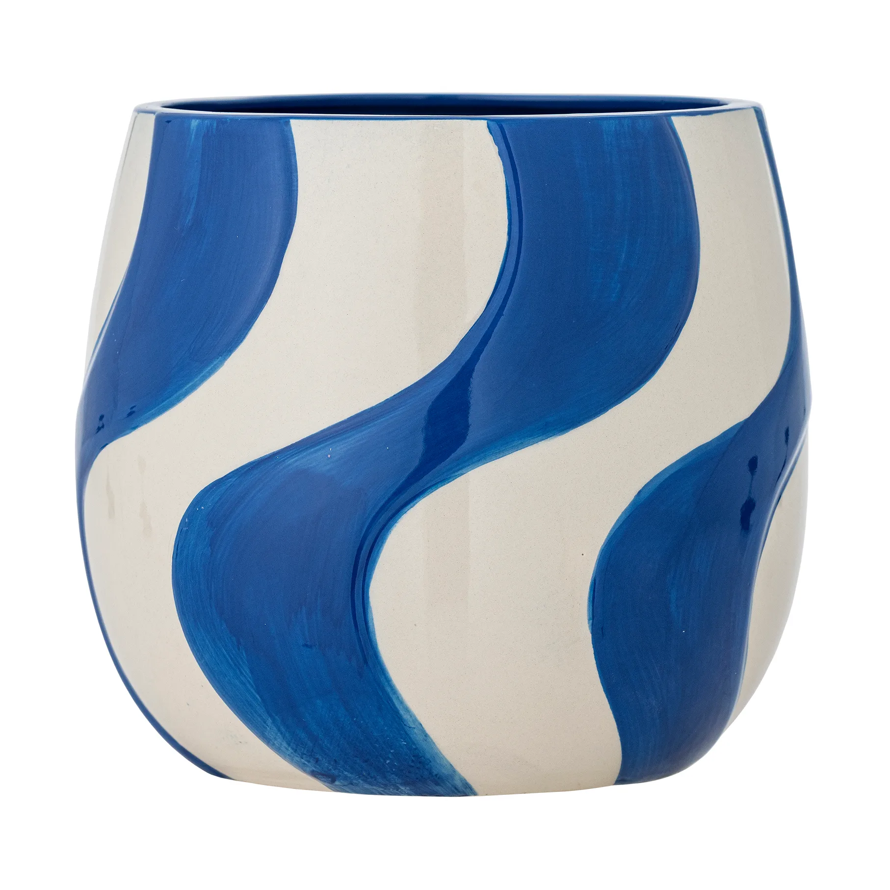 Vaso Romy Ø20,5 cm, Blu Bloomingville
