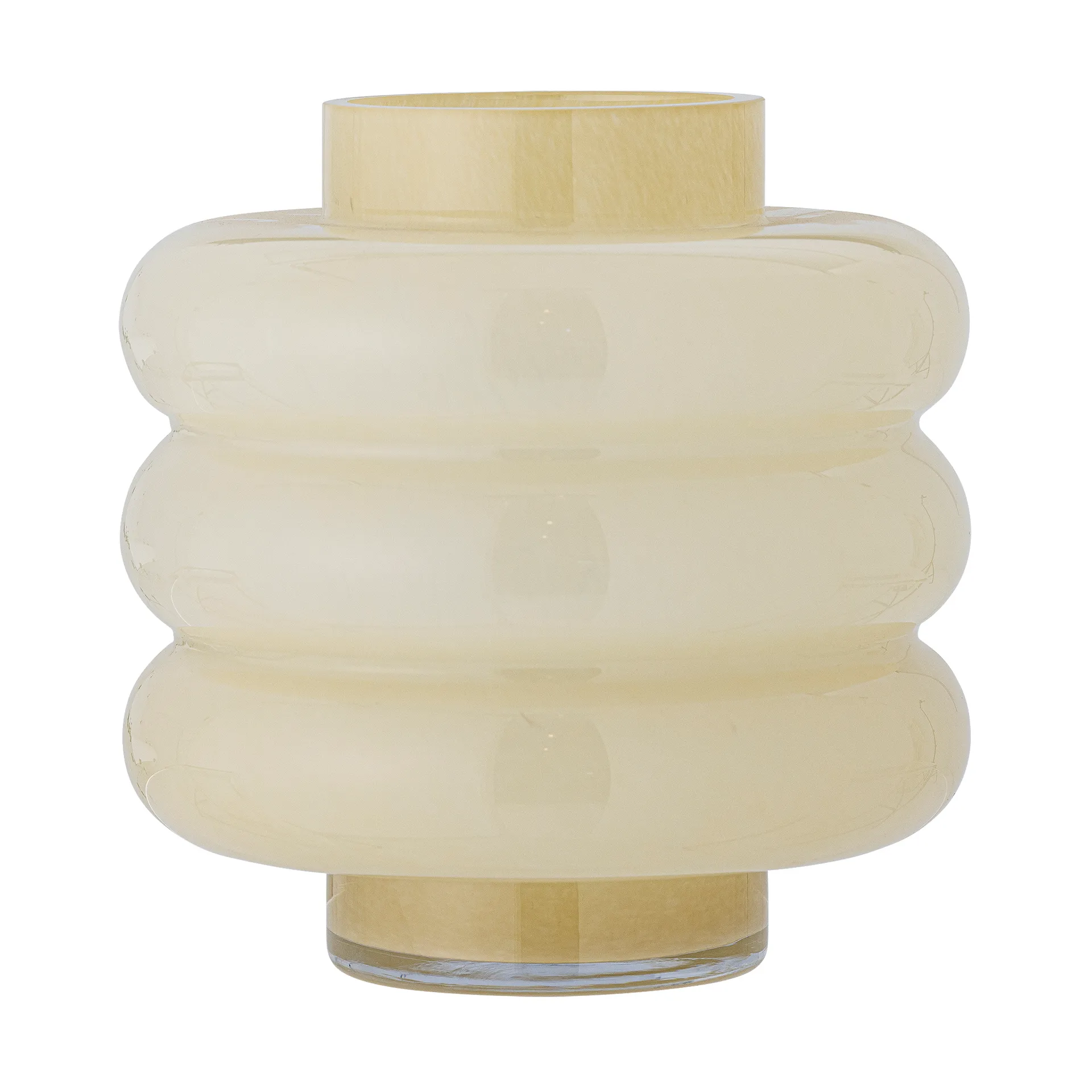 Vaso Sahara Ø21,5x22 cm, Giallo Bloomingville