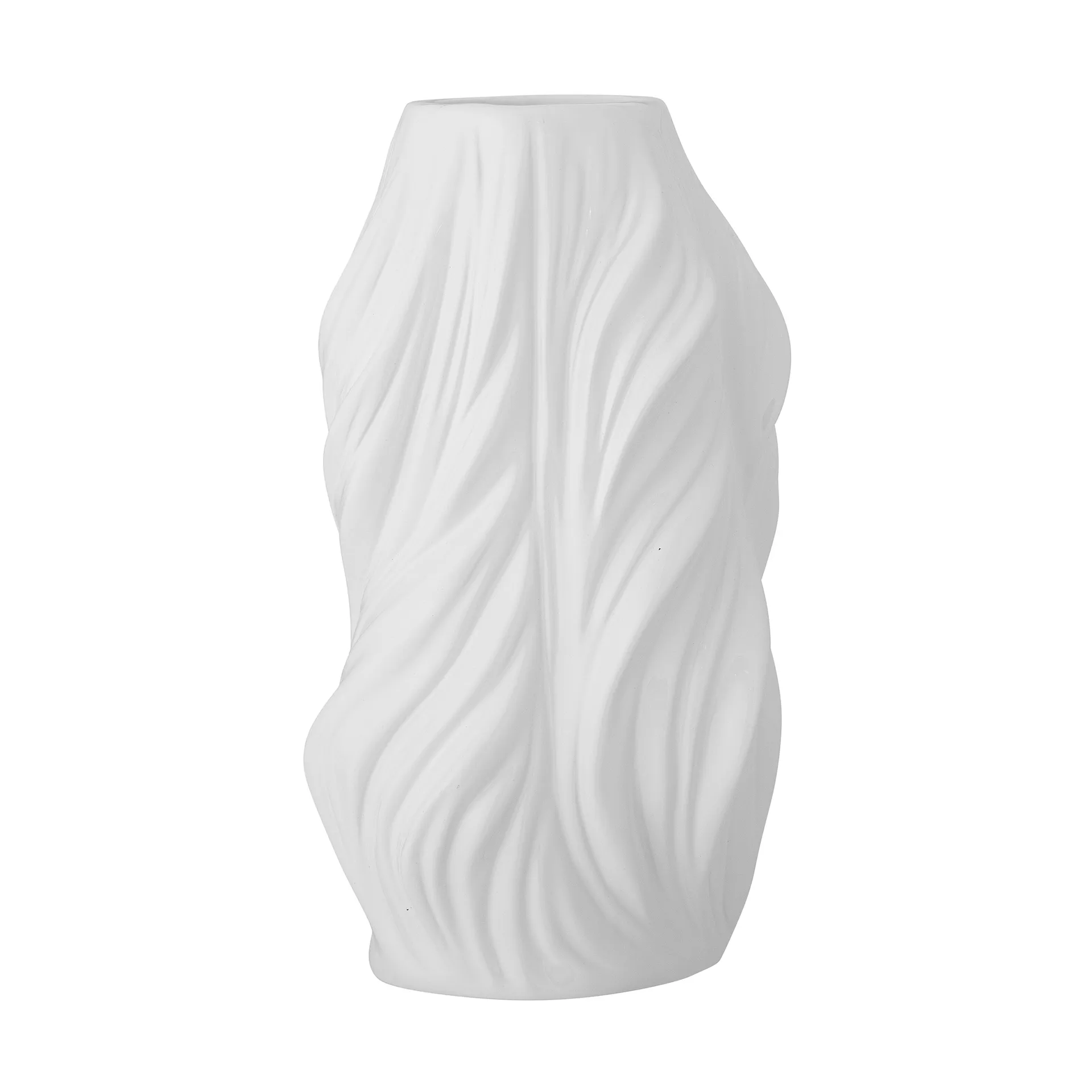 Vaso Sanak Ø14x26 cm, White Bloomingville
