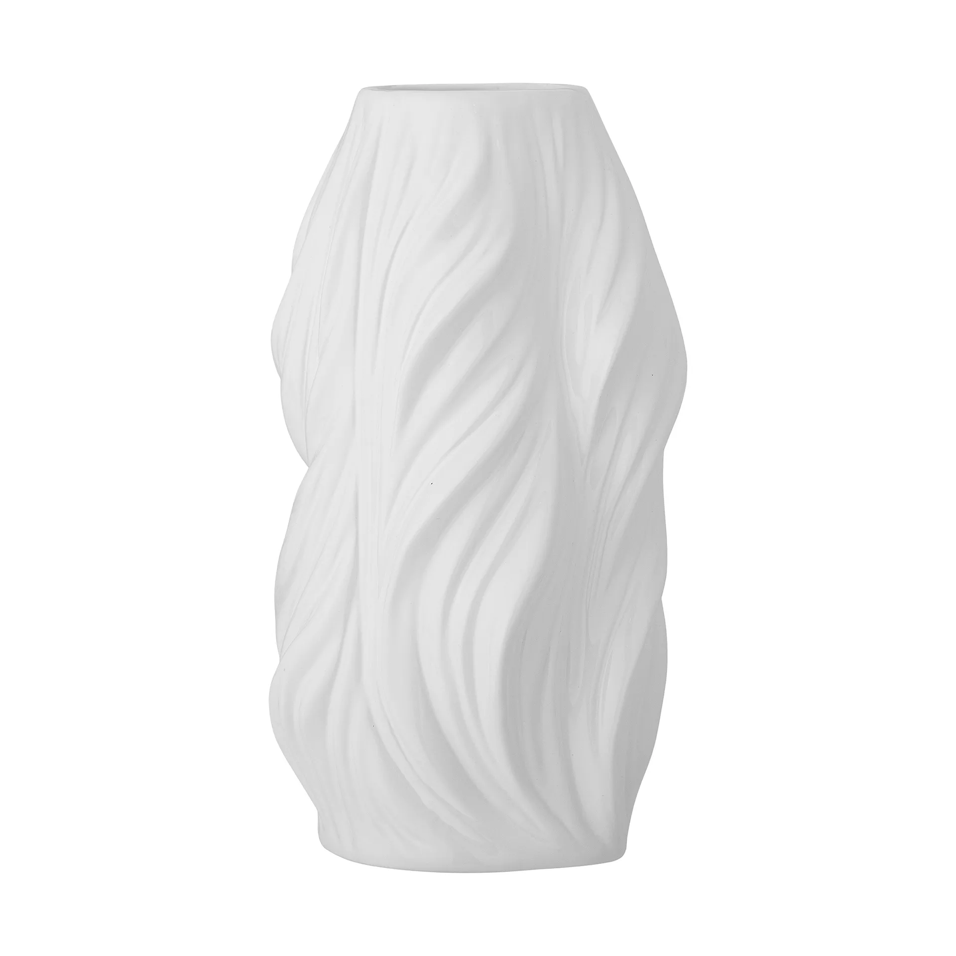 Vaso Sanak Ø14x26 cm, White Bloomingville