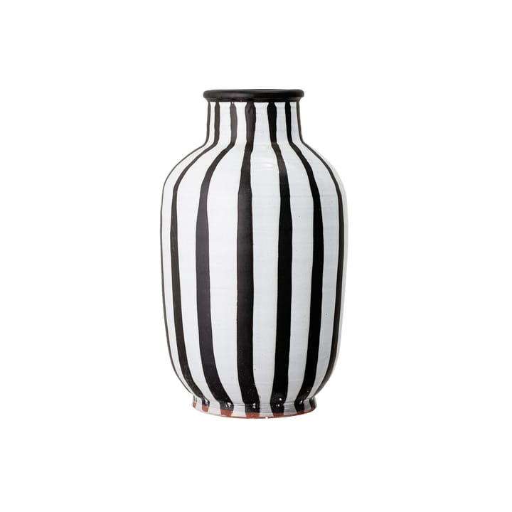 Vaso Schila terracotta 44 cm, Bianco e nero Bloomingville