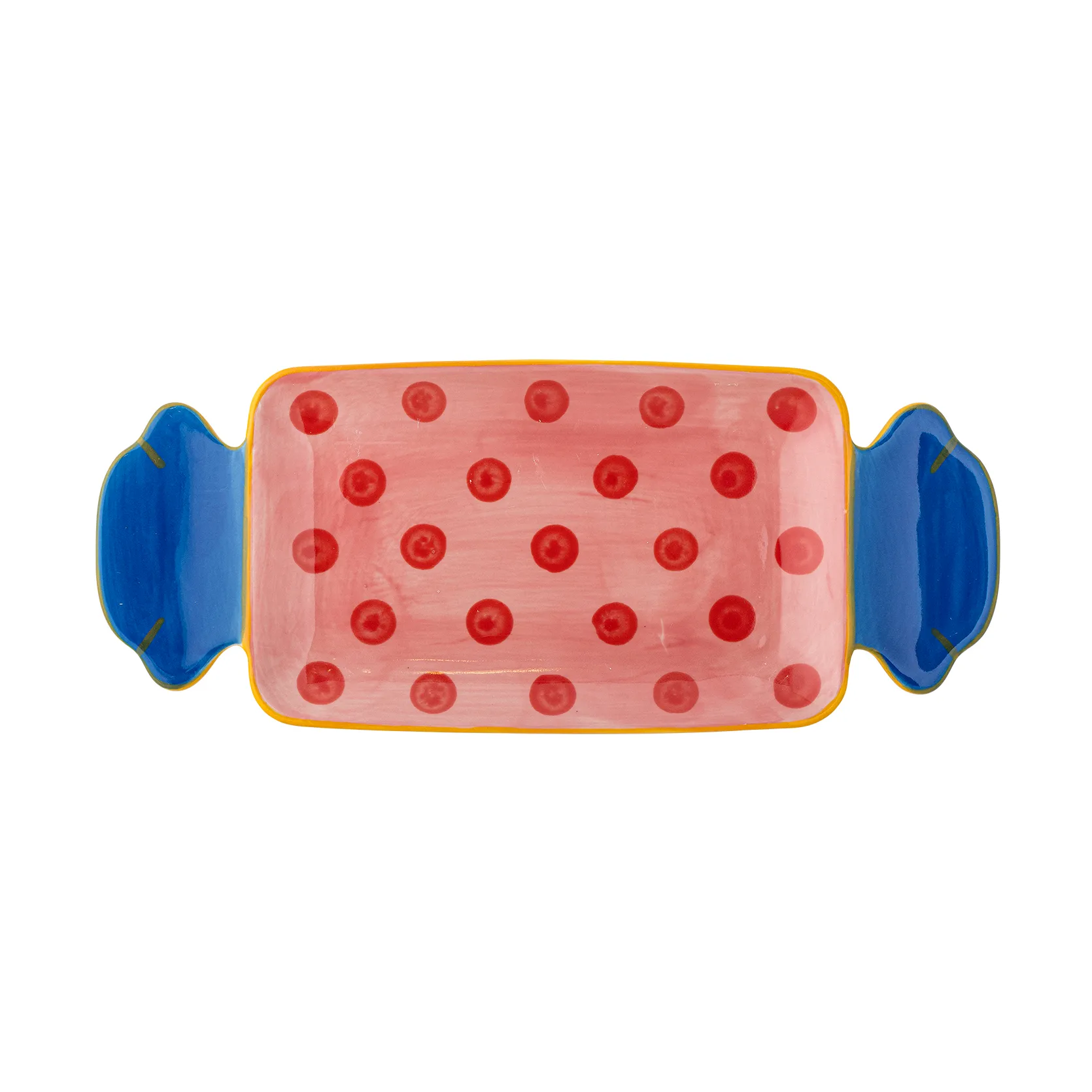 Vassoio da portata Caramella 10,5x25,5 cm, Rosa Bloomingville