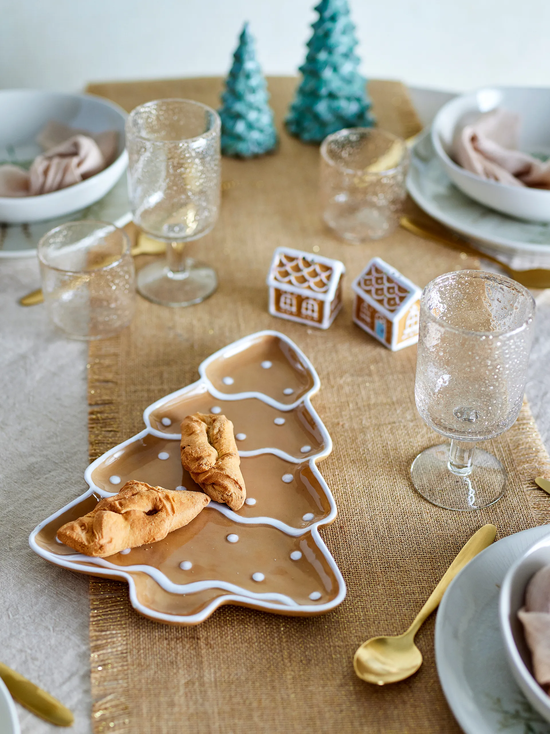 Vassoio da portata Ginnie 33x23 cm, Marrone Bloomingville