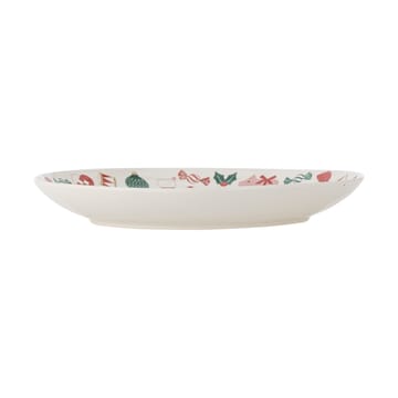 Vassoio da portata Yule Ø28 cm - Natur-rosso - Bloomingville