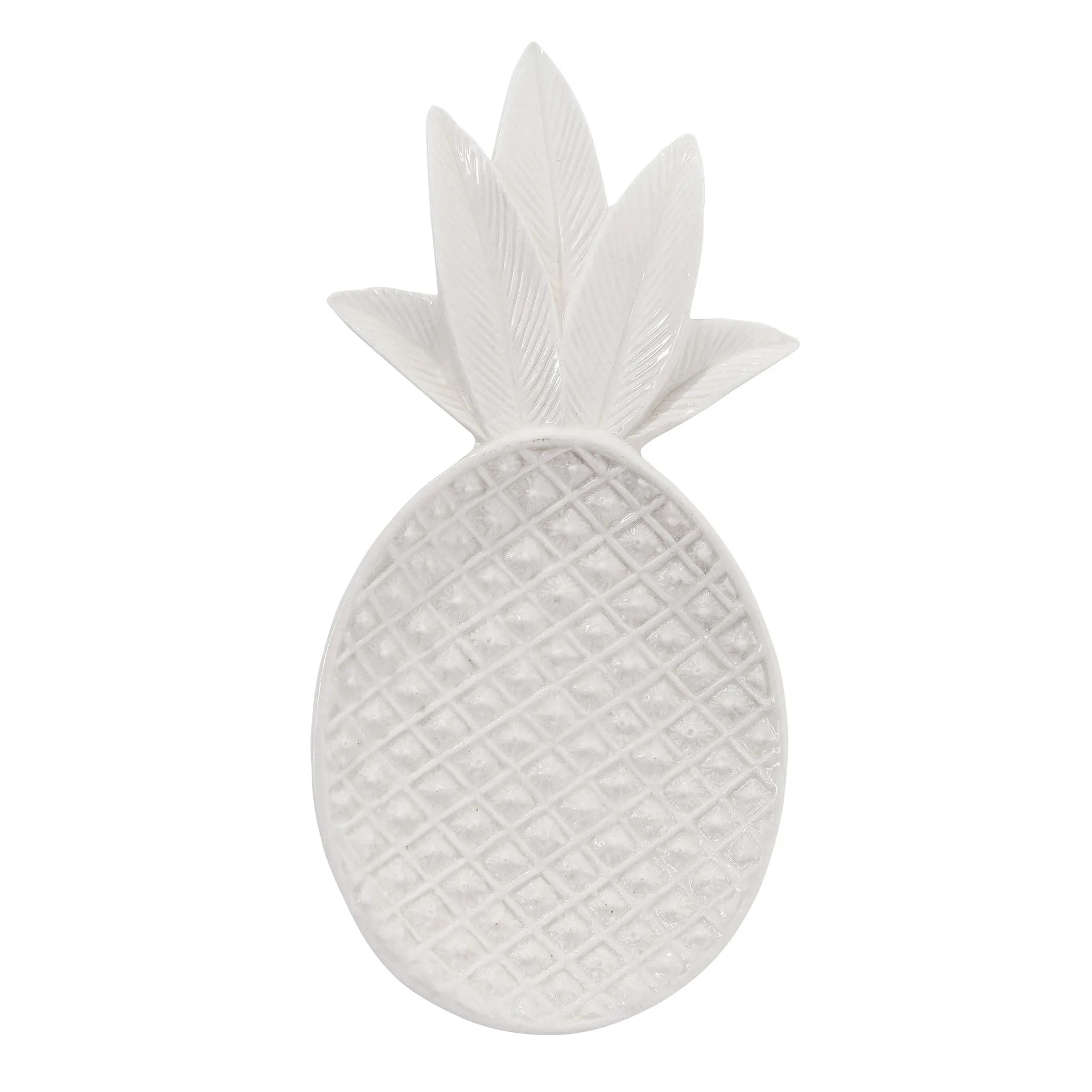 Vassoio decorativo Pineapple , bianco Bloomingville