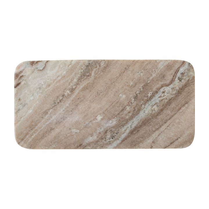 Vassoio in marmo Manuela 15x30,5 cm, Marrone Bloomingville