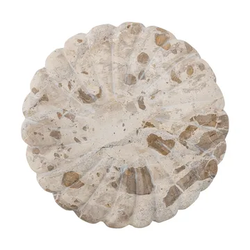 Vassoio Marlie marmo Ø22,5 cm - Natur - Bloomingville