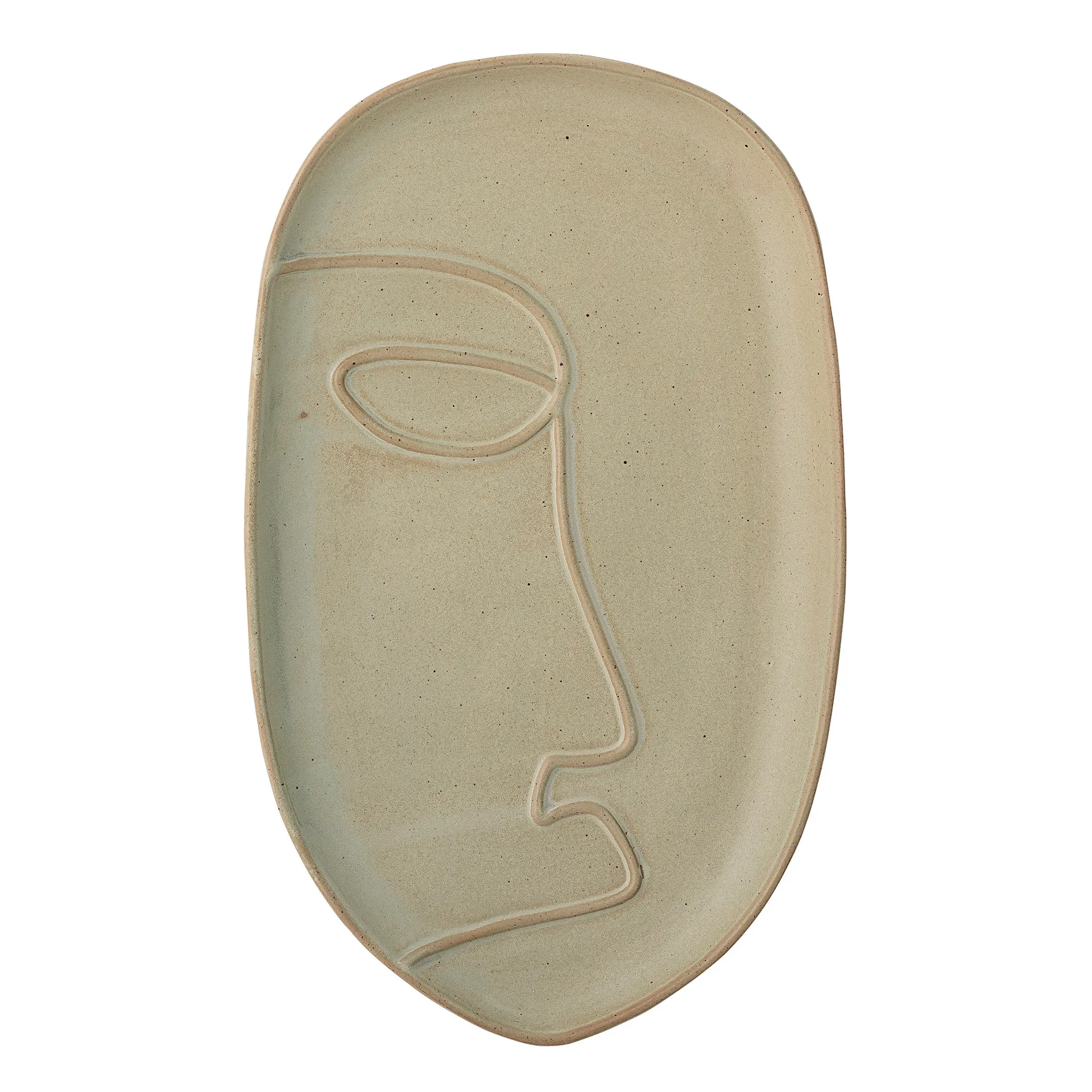 Vassoio Ngan 18,5x30 cm, verde Bloomingville