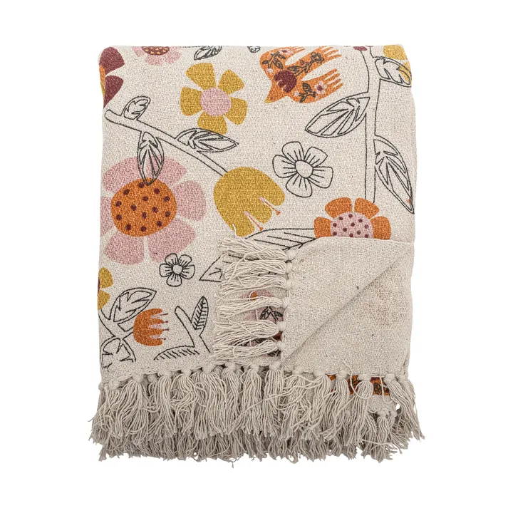 Vivielle plaid - Multi, 160x130 cm - Bloomingville