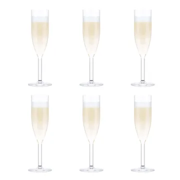 Bicchiere da champagne Oktett confezione da 6 - 12 cl - Bodum